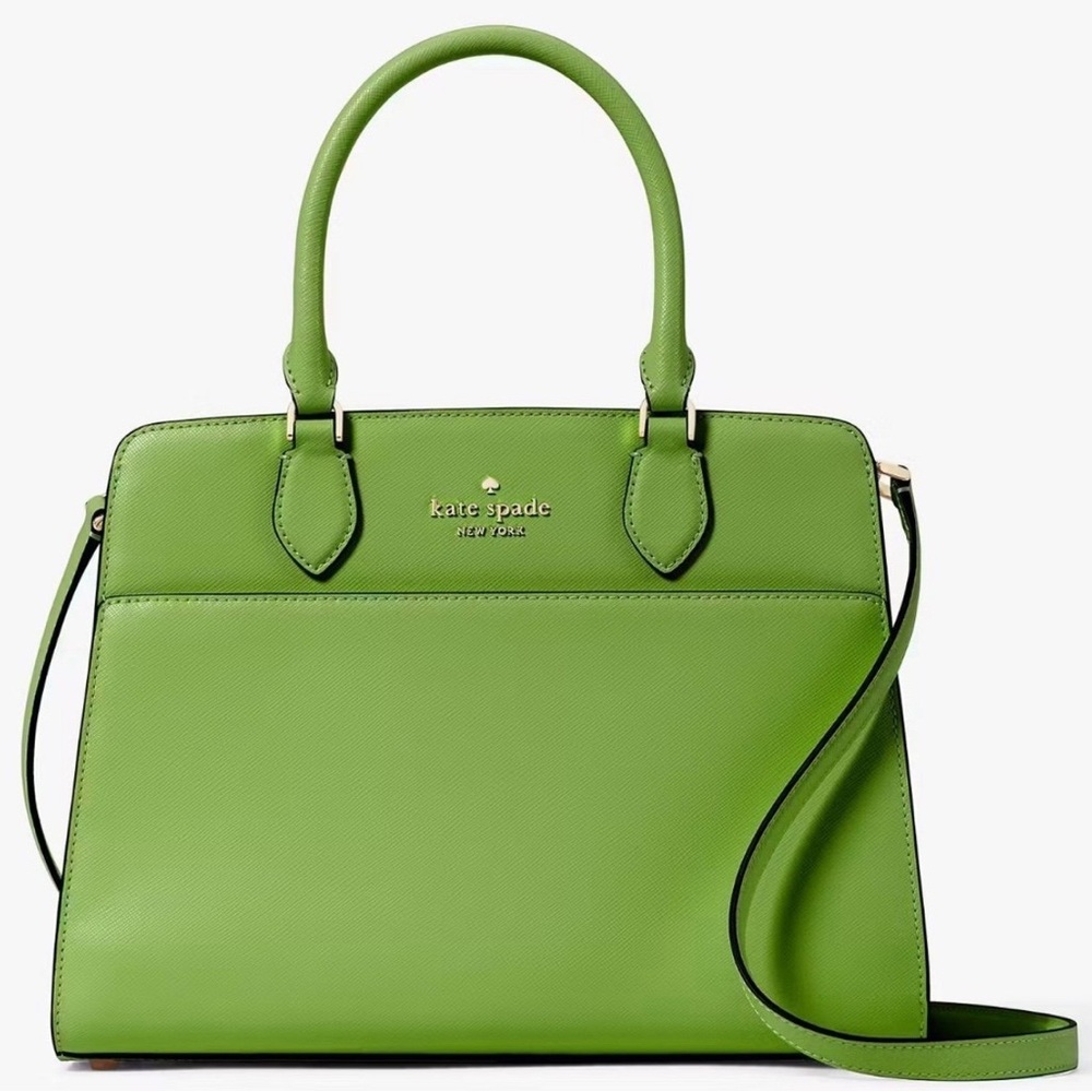 Kate Spade Green Leather Satchel